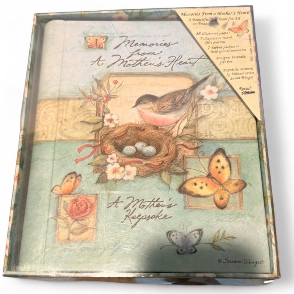 Memories from a Mother's Heart Keepsake Book